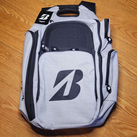 Bridgestone Golf Champions Backpack Heather Grey 2023 New With Tags